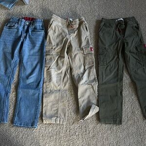 Boys Levi size 7 pant bundle adjustable waist
